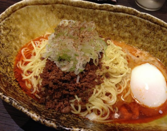 広島　汁なし担々麵